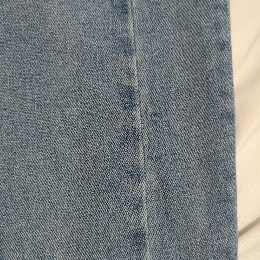 Abercrombie & Fitch The Super Skinny Ankle High Rise Jeans, Color Blue Size 34 - Picture 5 of 15